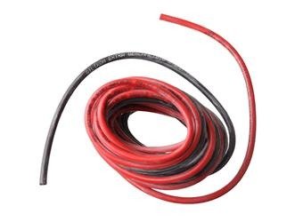 Kabel silikon czerwony 0,75 mm2 DAKORD