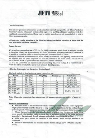 Regulator napięcia trójfazowy JES 40-3P OPTO do silników  bezszczotkowych