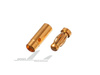 Konektor-gniazdo 4,0 mm Gold DAKORD 2 sztuki