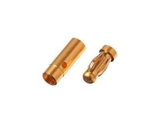 Konektor-gniazdo 4,0 mm Gold DAKORD 2 sztuki