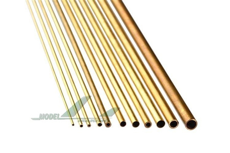 Rura mosiężna fi 4,0mm x 0,5mm x 1000mm