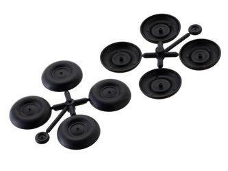 Koło plastikowe komplet fi 30