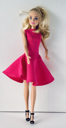 Zestaw ubranek dla lalki sukienka letnia i tunika