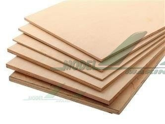 Sklejka modelarska lotnicza 4,0 mm (1220 x 1220mm) brzozowa economy klasa III
