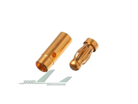 Konektor-gniazdo 4,0 mm Gold DAKORD