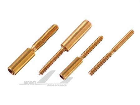 Końcówka mosiężna do bowdenów M2 z otw.3,1mm 6 sztuk