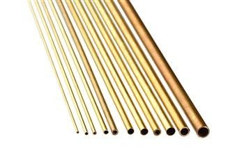 Rura mosiężna fi 6,0mm x 1,0mm x 350mm